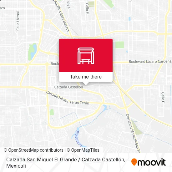 Mapa de Calzada San Miguel El Grande / Calzada Castellón