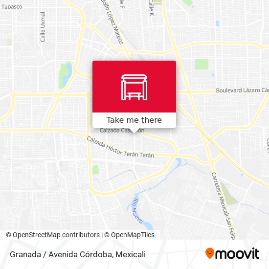 Granada / Avenida Córdoba map