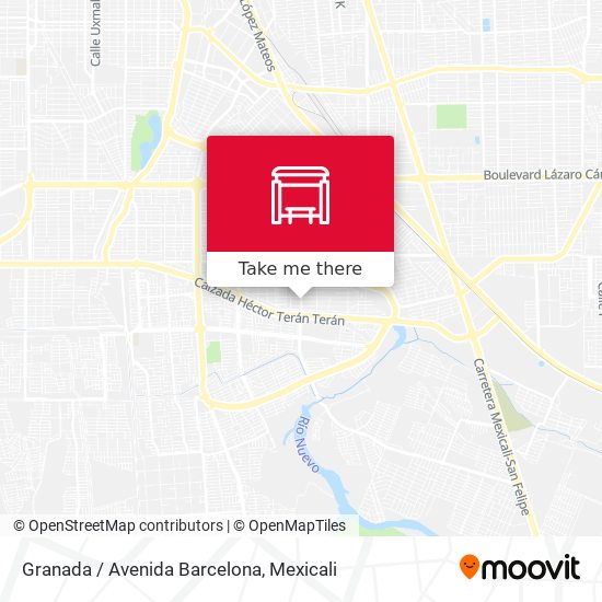 Granada / Avenida Barcelona map