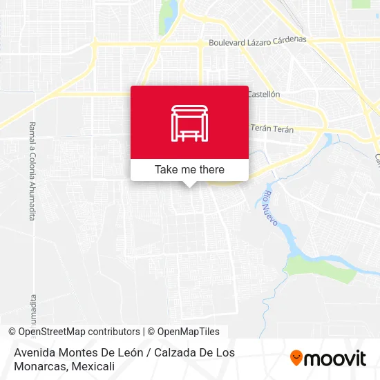Mapa de Avenida Montes De León / Calzada De Los Monarcas