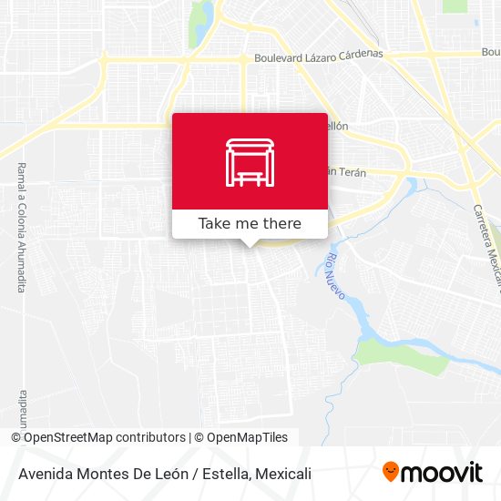 Avenida Montes De León / Estella map