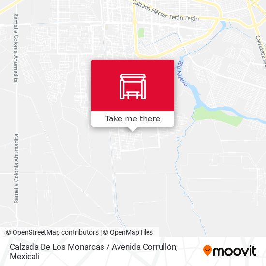 Mapa de Calzada De Los Monarcas / Avenida Corrullón