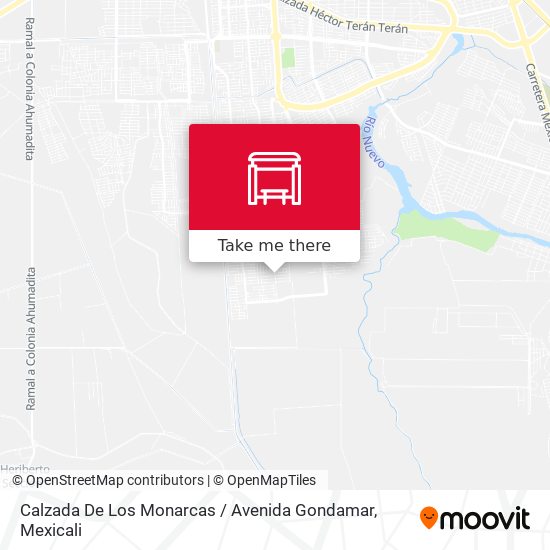 Calzada De Los Monarcas / Avenida Gondamar map