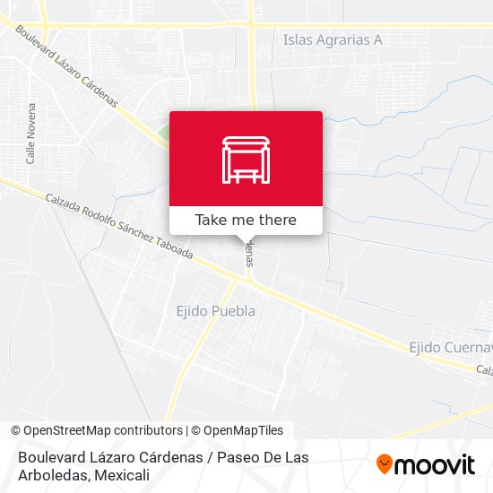 Boulevard Lázaro Cárdenas / Paseo De Las Arboledas map