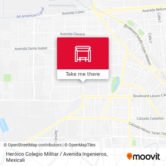 Mapa de Heróico Colegio Militar / Avenida Ingenieros