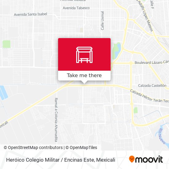Mapa de Heróico Colegio Militar / Encinas Este
