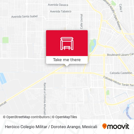 Mapa de Heróico Colegio Militar / Doroteo Arango