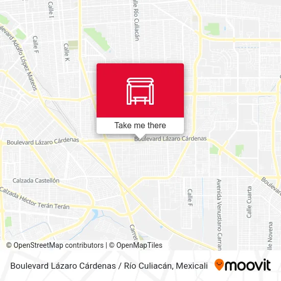 Mapa de Boulevard Lázaro Cárdenas / Río Culiacán