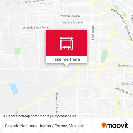 Calzada Naciones Unidas / Torcaz map