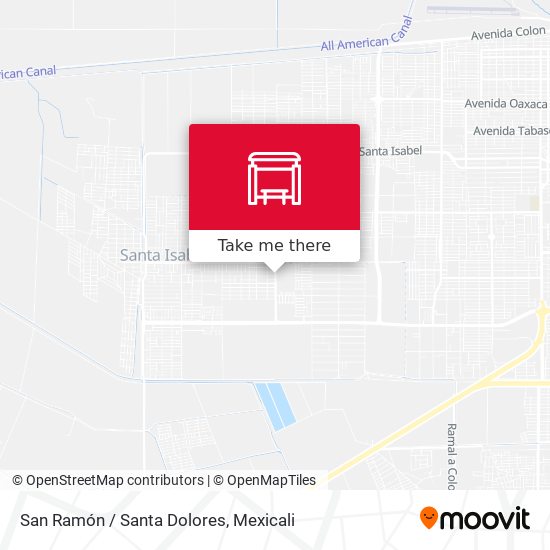 San Ramón / Santa Dolores map