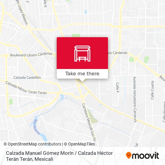 Calzada Manuel Gómez Morín / Calzada Héctor Terán Terán map