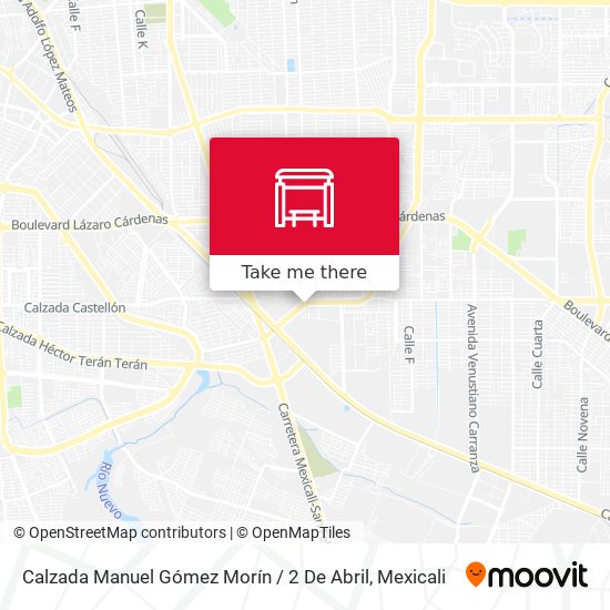 Calzada Manuel Gómez Morín / 2 De Abril map