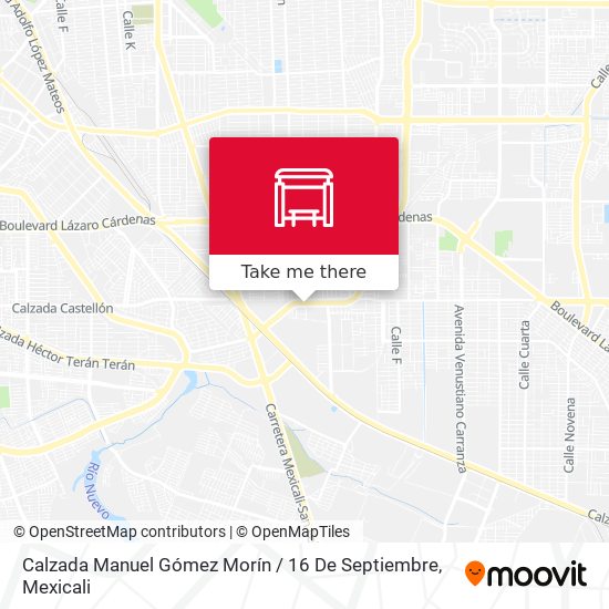 Calzada Manuel Gómez Morín / 16 De Septiembre map