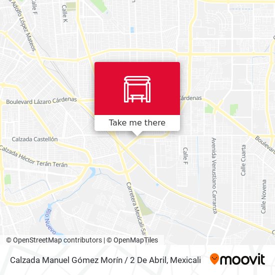 Calzada Manuel Gómez Morín / 2 De Abril map