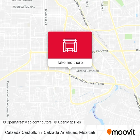 Mapa de Calzada Castellón / Calzada Anáhuac