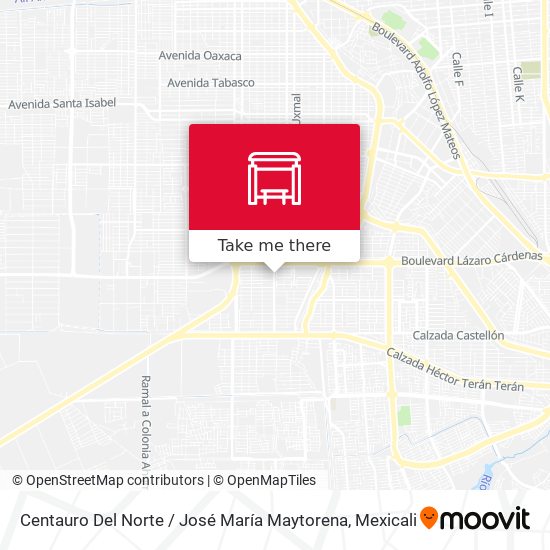 Centauro Del Norte / José María Maytorena map