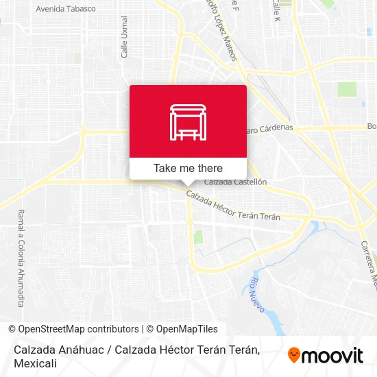 Mapa de Calzada Anáhuac / Calzada Héctor Terán Terán
