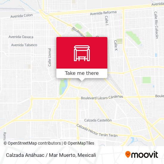 Calzada Anáhuac / Mar Muerto map