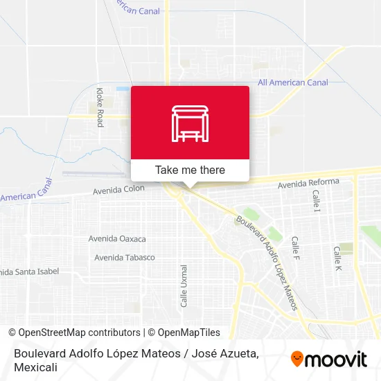 Mapa de Boulevard Adolfo López Mateos / José Azueta
