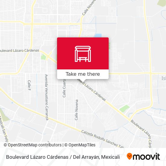 Mapa de Boulevard Lázaro Cárdenas / Del Arrayán