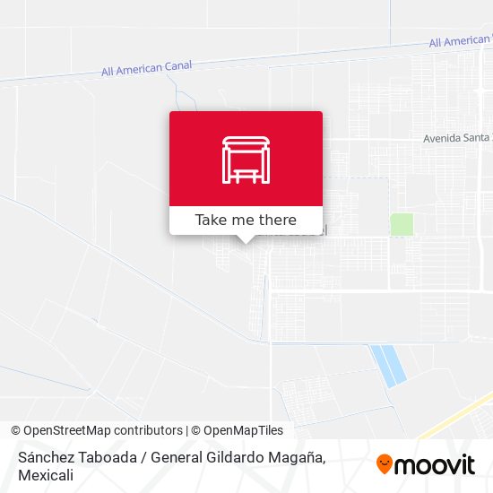 Sánchez Taboada / General Gildardo Magaña map