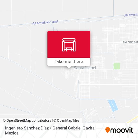 Ingeniero Sánchez Díaz / General Gabriel Gavira map