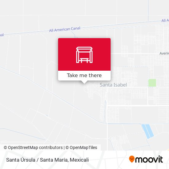Mapa de Santa Úrsula / Santa María
