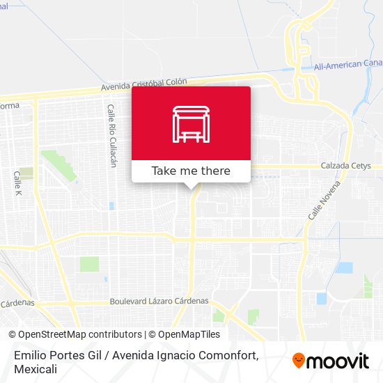 Emilio Portes Gil / Avenida Ignacio Comonfort map
