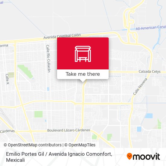Emilio Portes Gil / Avenida Ignacio Comonfort map