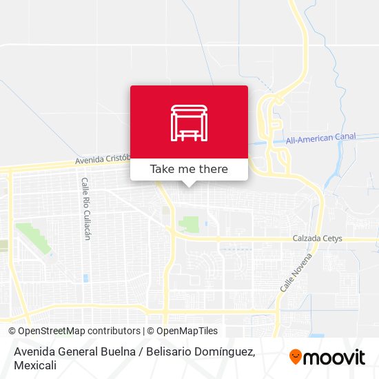 Avenida General Buelna / Belisario Domínguez map