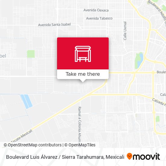 Mapa de Boulevard Luis Álvarez / Sierra Tarahumara