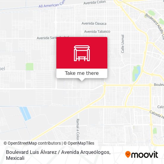 Mapa de Boulevard Luis Álvarez / Avenida Arqueólogos