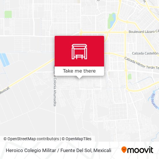 Heroico Colegio Militar / Fuente Del Sol map