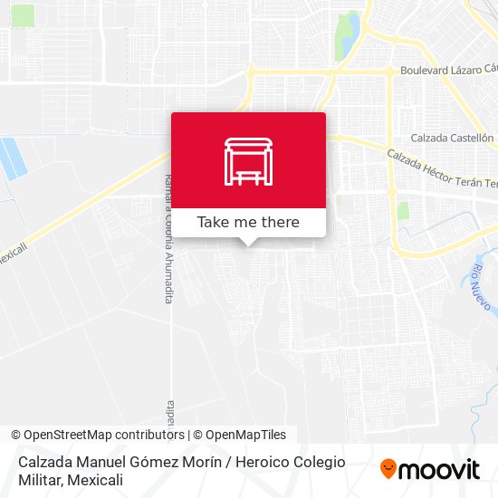 Calzada Manuel Gómez Morín / Heroico Colegio Militar map