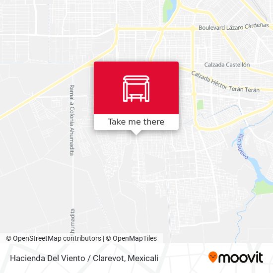 Hacienda Del Viento / Clarevot map