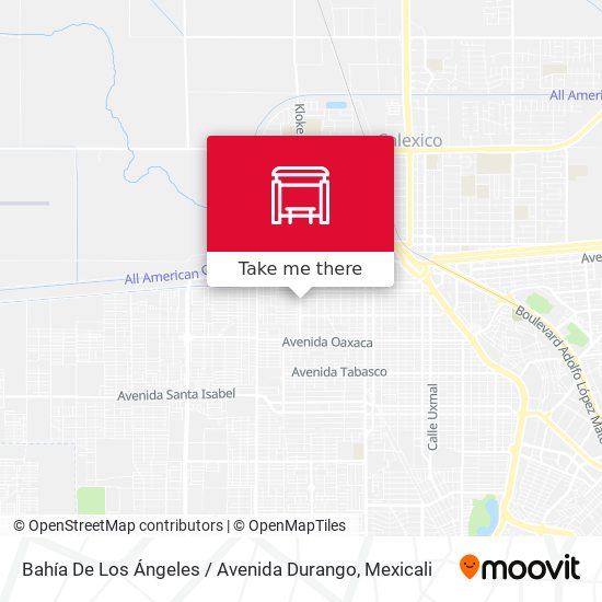 Mapa de Bahía De Los Ángeles / Avenida Durango