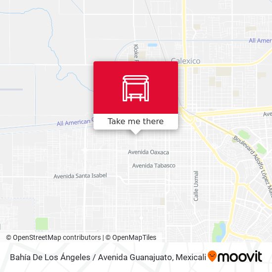 Bahía De Los Ángeles / Avenida Guanajuato map