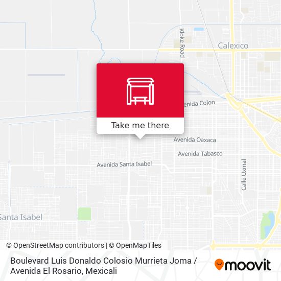 Mapa de Boulevard Luis Donaldo Colosio Murrieta Joma / Avenida El Rosario