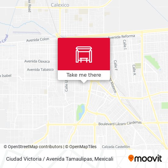 Ciudad Victoria / Avenida Tamaulipas map