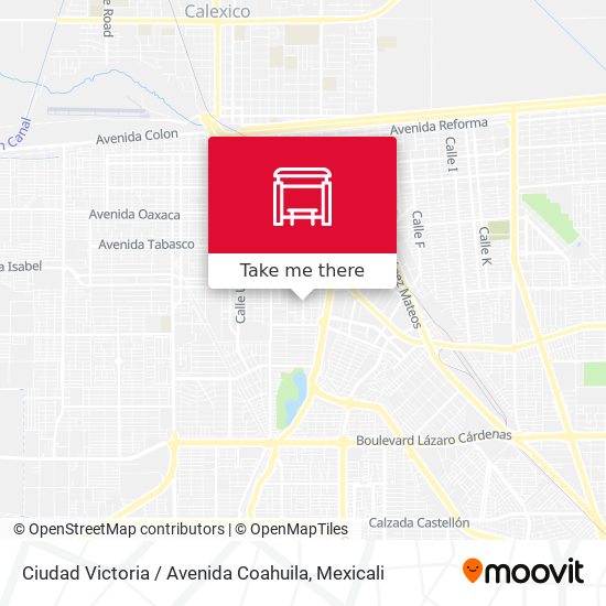 Ciudad Victoria / Avenida Coahuila map
