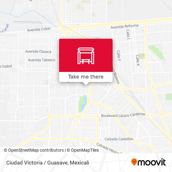 Ciudad Victoria / Guasave map