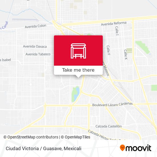 Mapa de Ciudad Victoria / Guasave