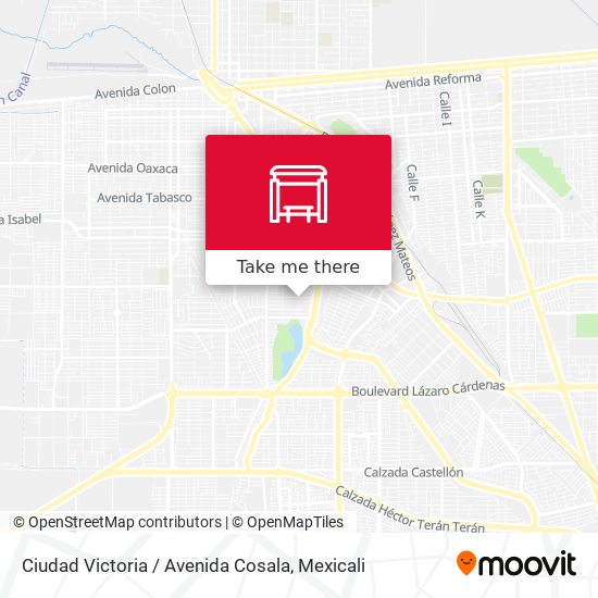 Ciudad Victoria / Avenida Cosala map