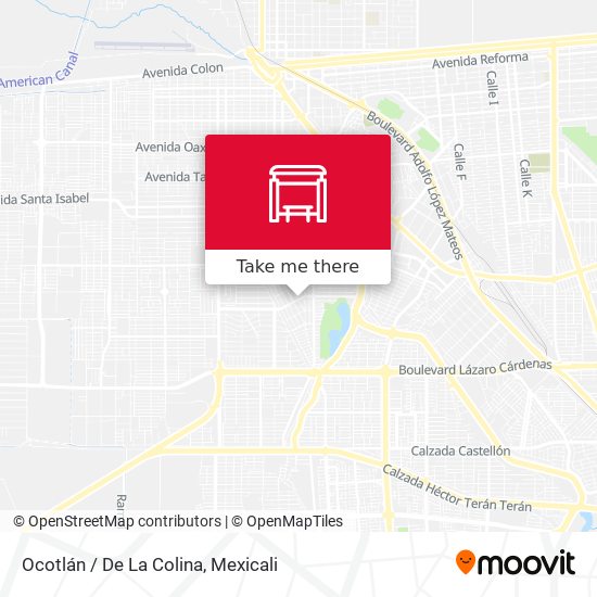 Mapa de Ocotlán / De La Colina