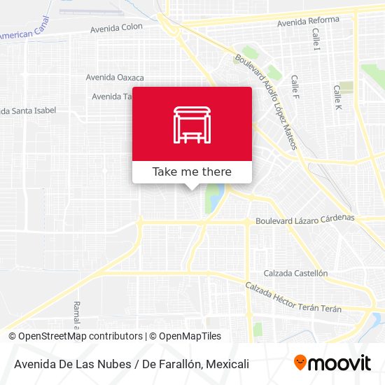 Avenida De Las Nubes / De Farallón map