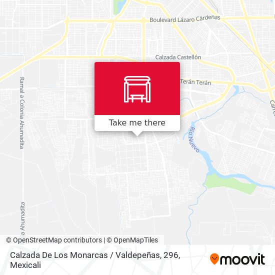 Calzada De Los Monarcas / Valdepeñas, 296 map