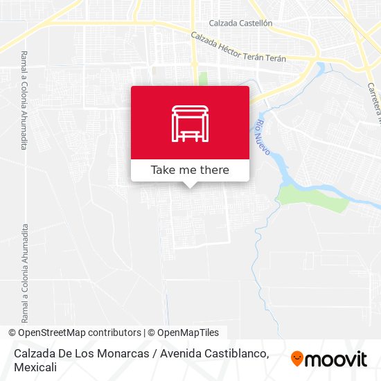 Calzada De Los Monarcas / Avenida Castiblanco map