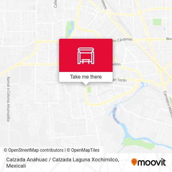 Mapa de Calzada Anáhuac / Calzada Laguna Xochimilco