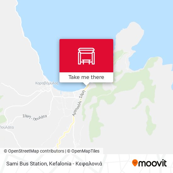 Sami Bus Station map