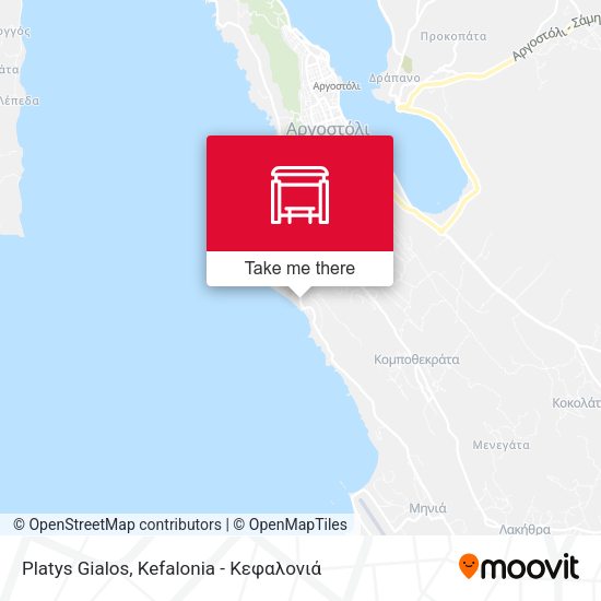 Platys Gialos map